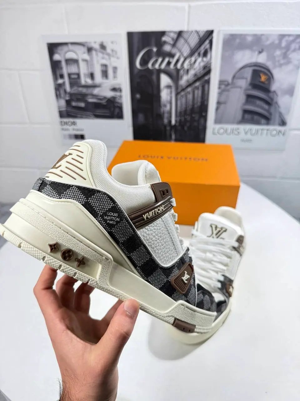 LVE DENIM TRAINERS by Stock supplier