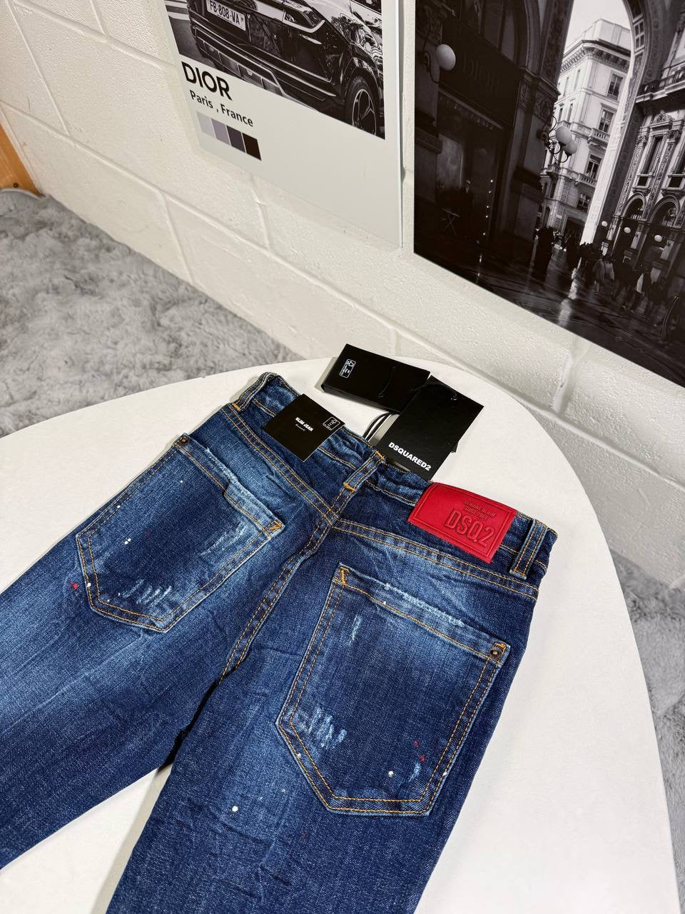 DSQ JEANS BLUE KIDS by Stock supplier