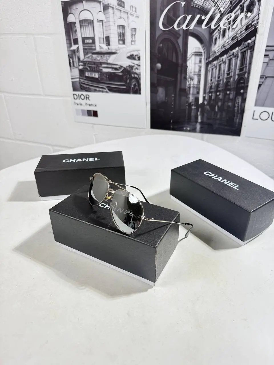 CHNL AVIATER SUNGLASSES