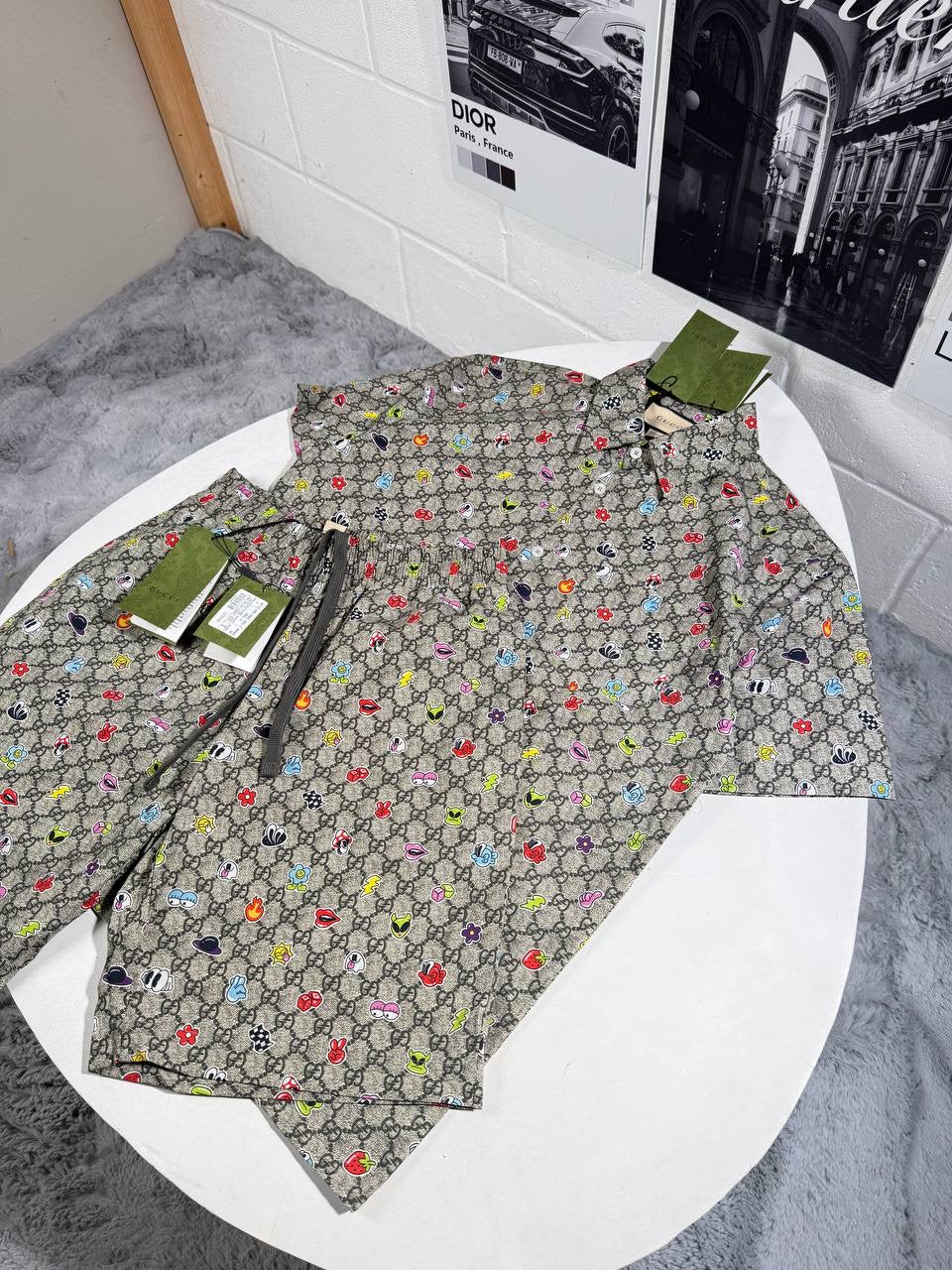 UCCI PRINT SHORTSET
