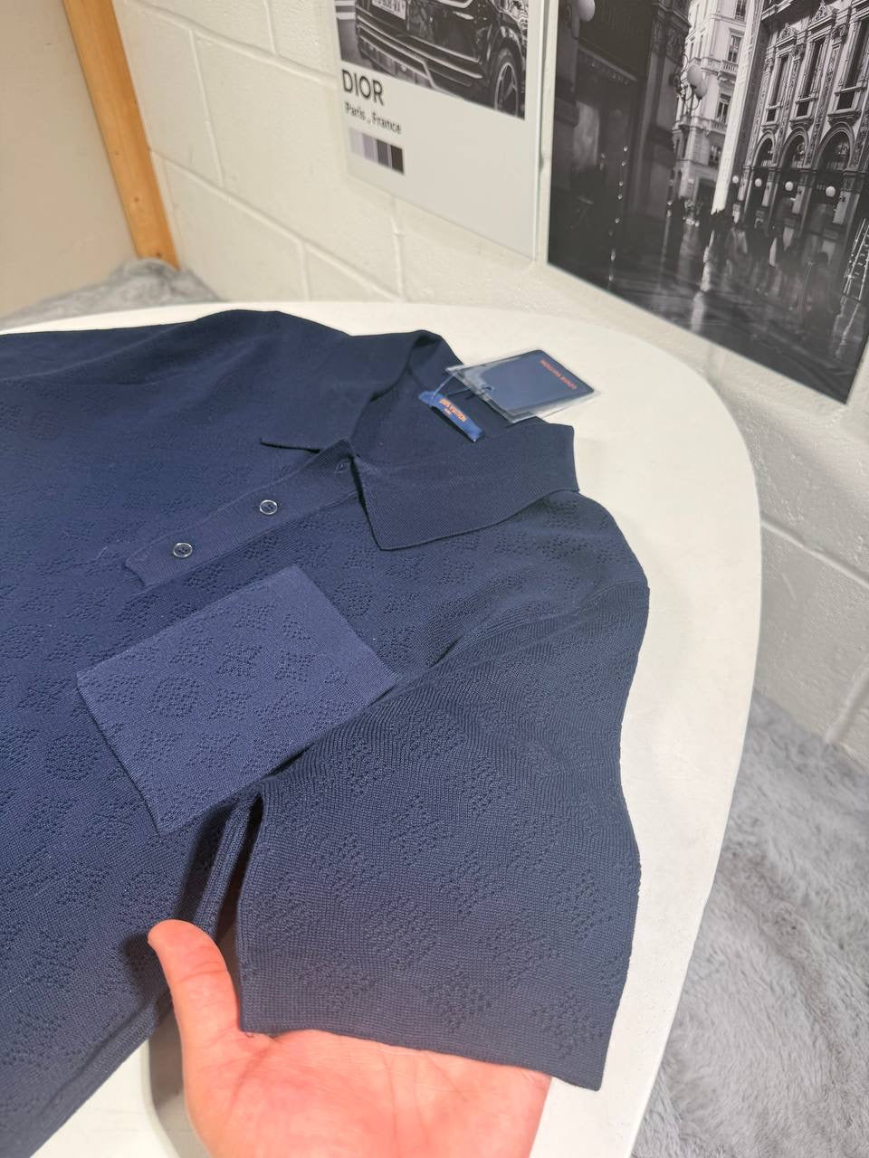 LVE KNITTED POLO by Stock supplier