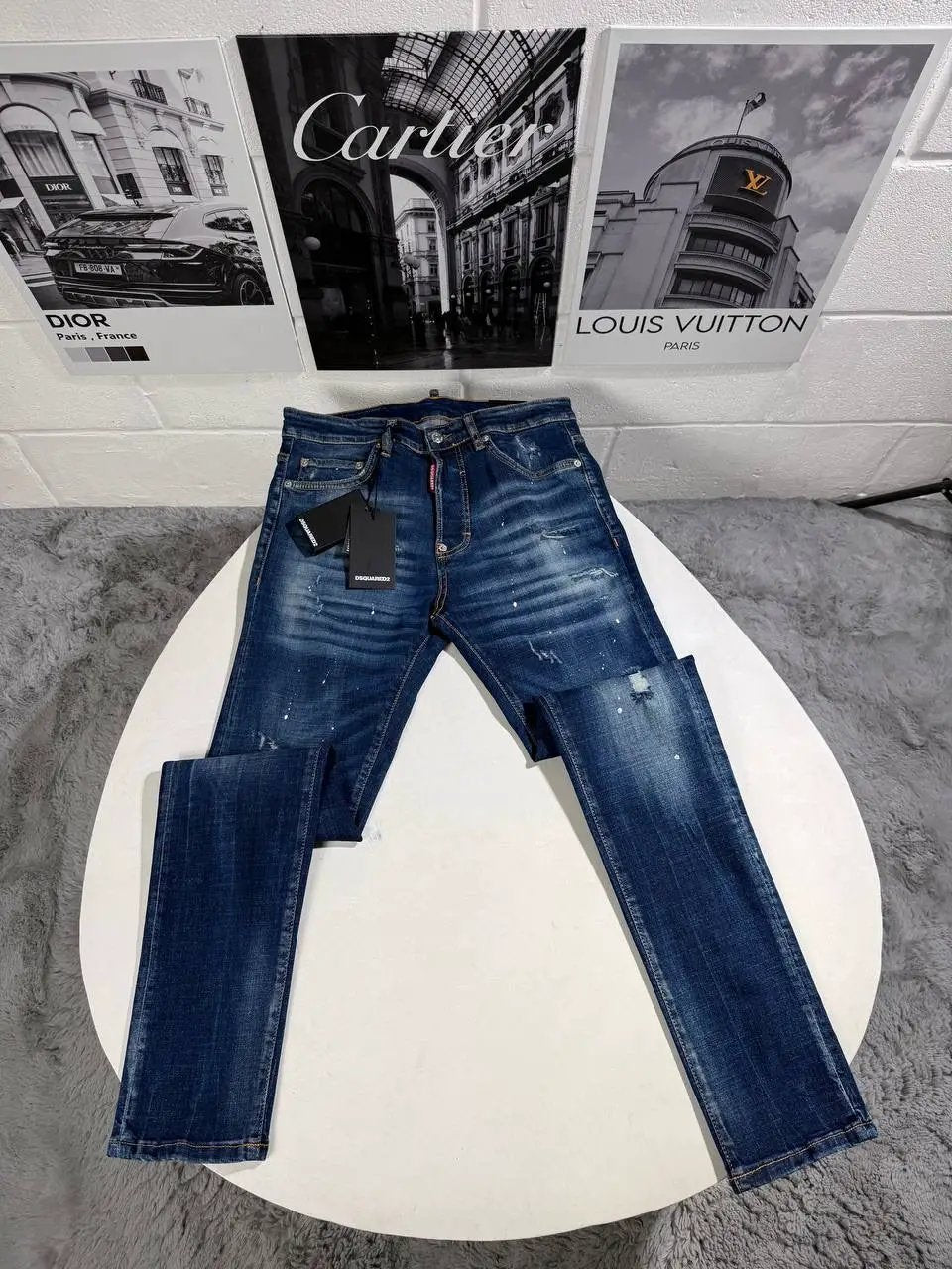 DSQ JEANS BLUE by Stock supplier