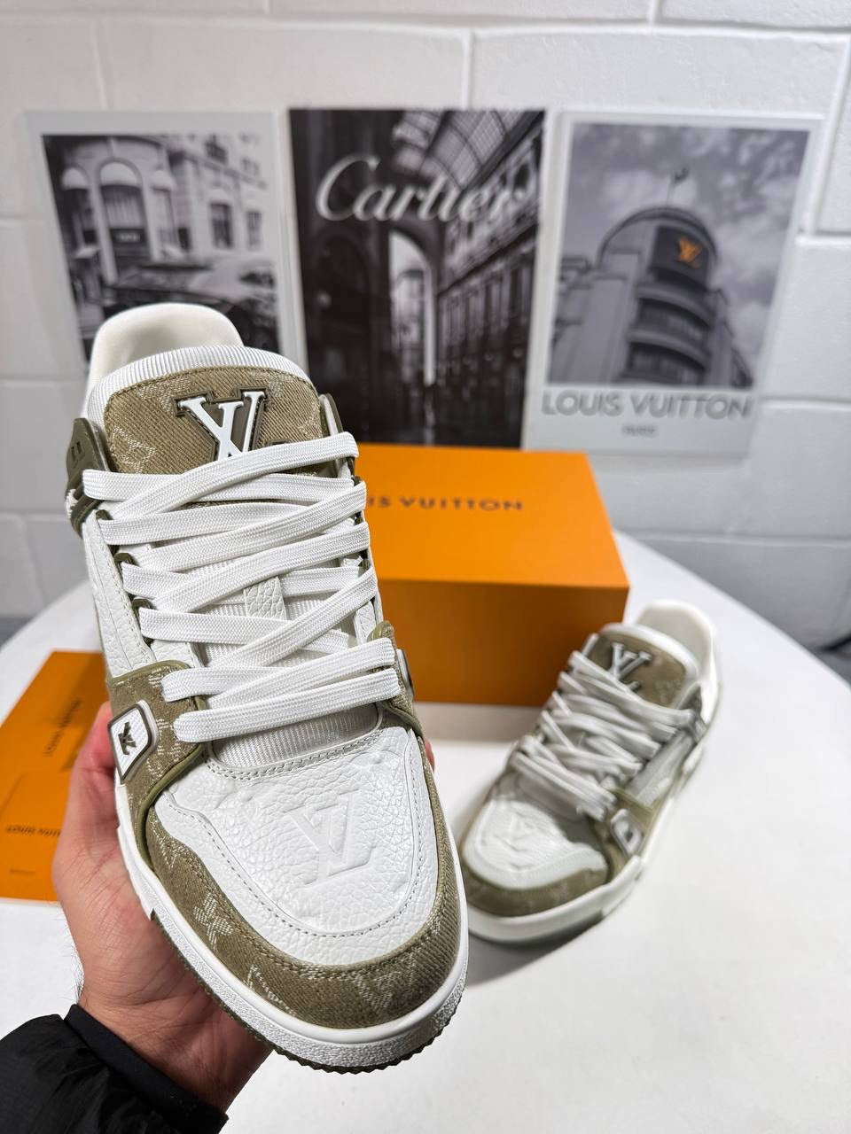 LVE TRAINERS BEIGE