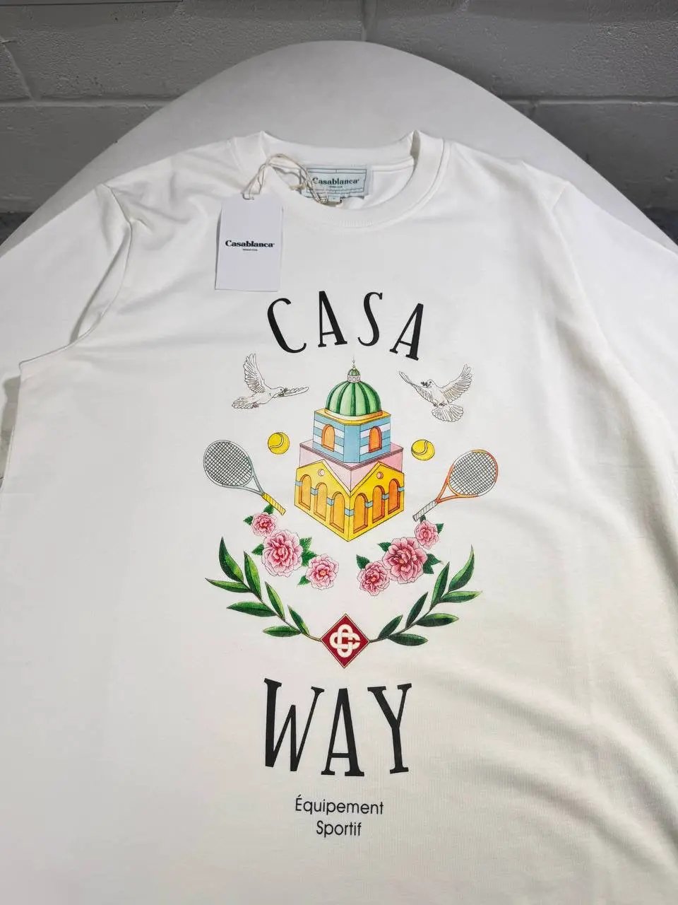 CASA PRINTED COTTON TSHIRT by Stock supplier