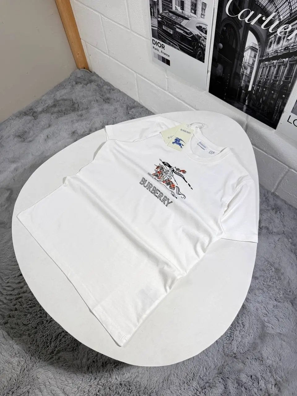 BURB LOGO T SHIRT by Stock supplier