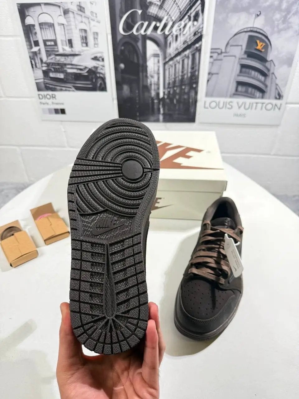 TRAVIS TRAINERS BROWN by Stock supplier