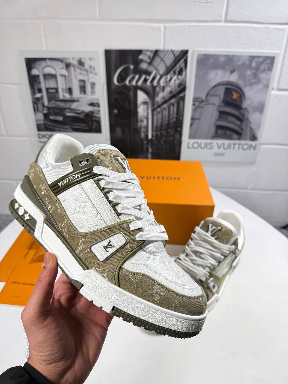 LVE TRAINERS BEIGE