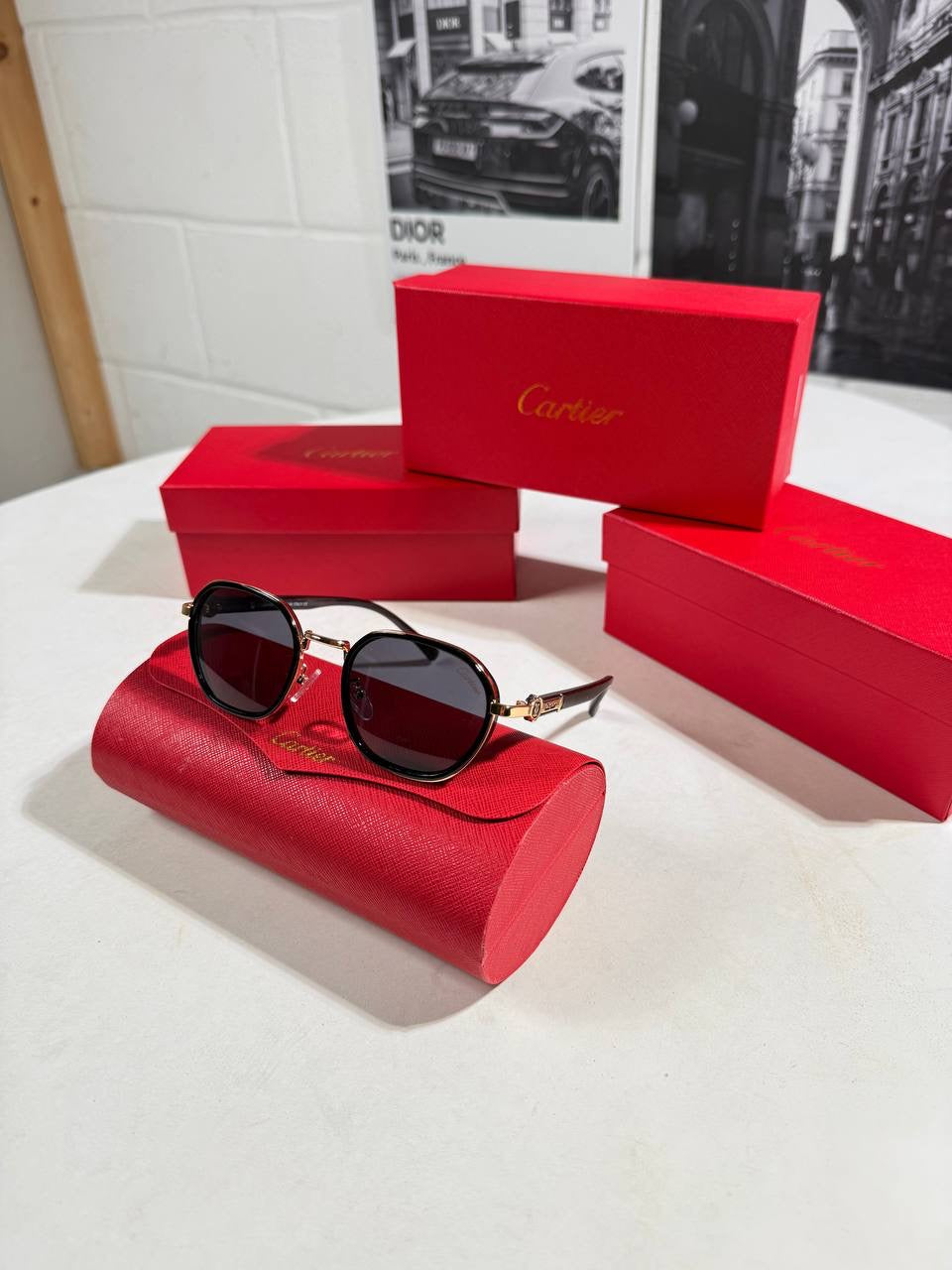 CARTIR ROUND SUNGLASSES