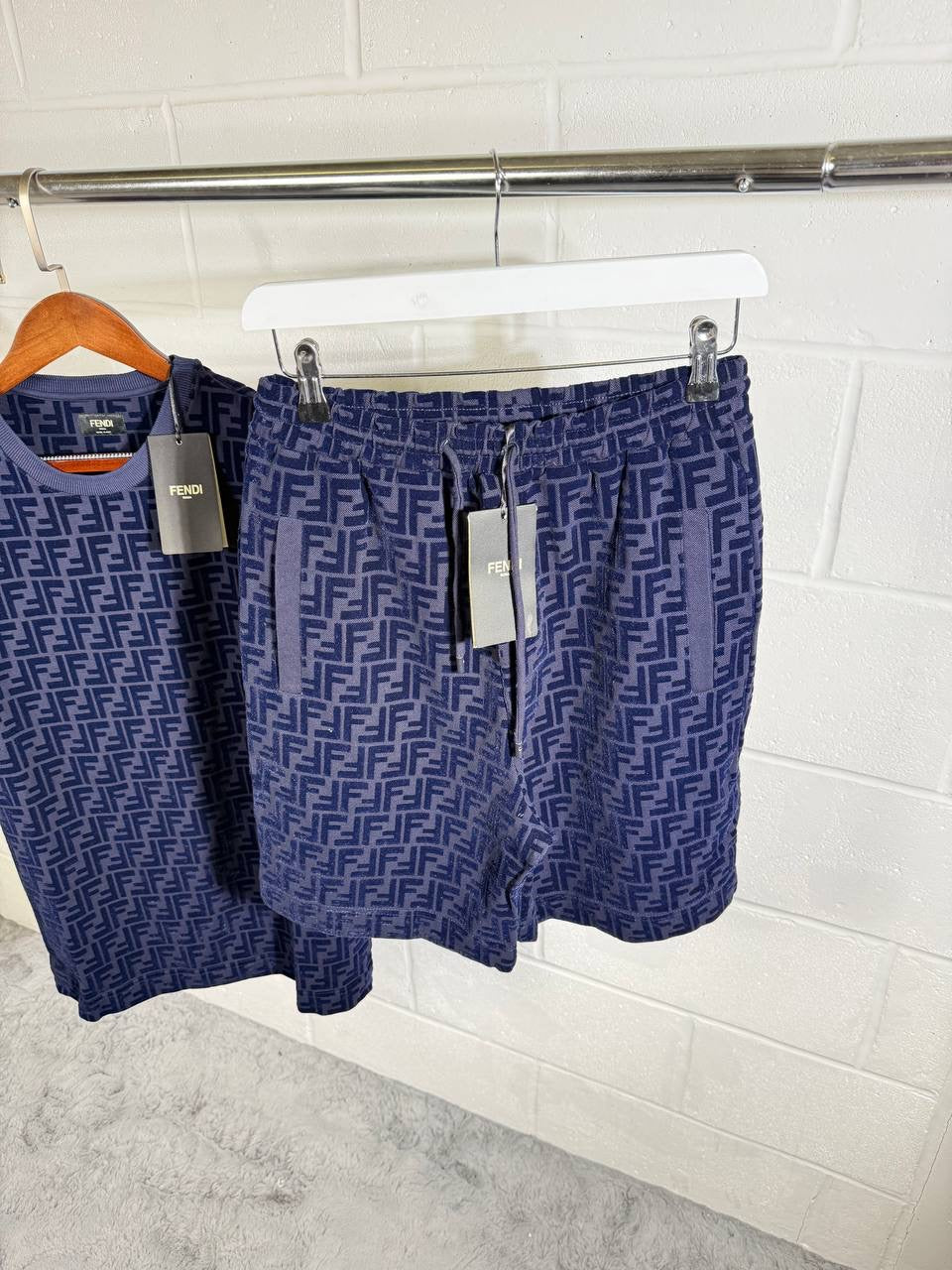 FND NAVY TOWEL SET