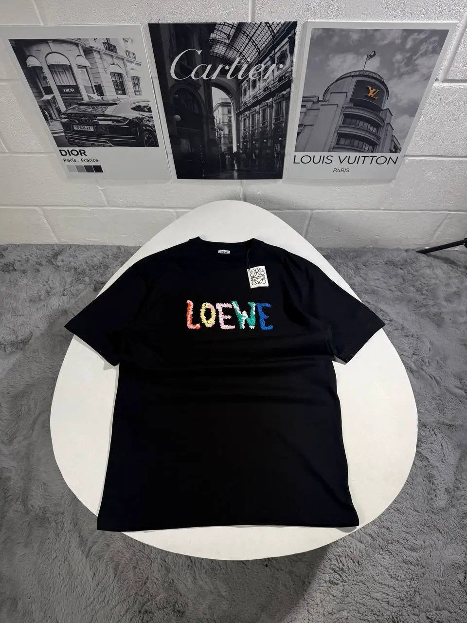 LOWE EMBROIDERED LOGO TSHIRT by Stock supplier