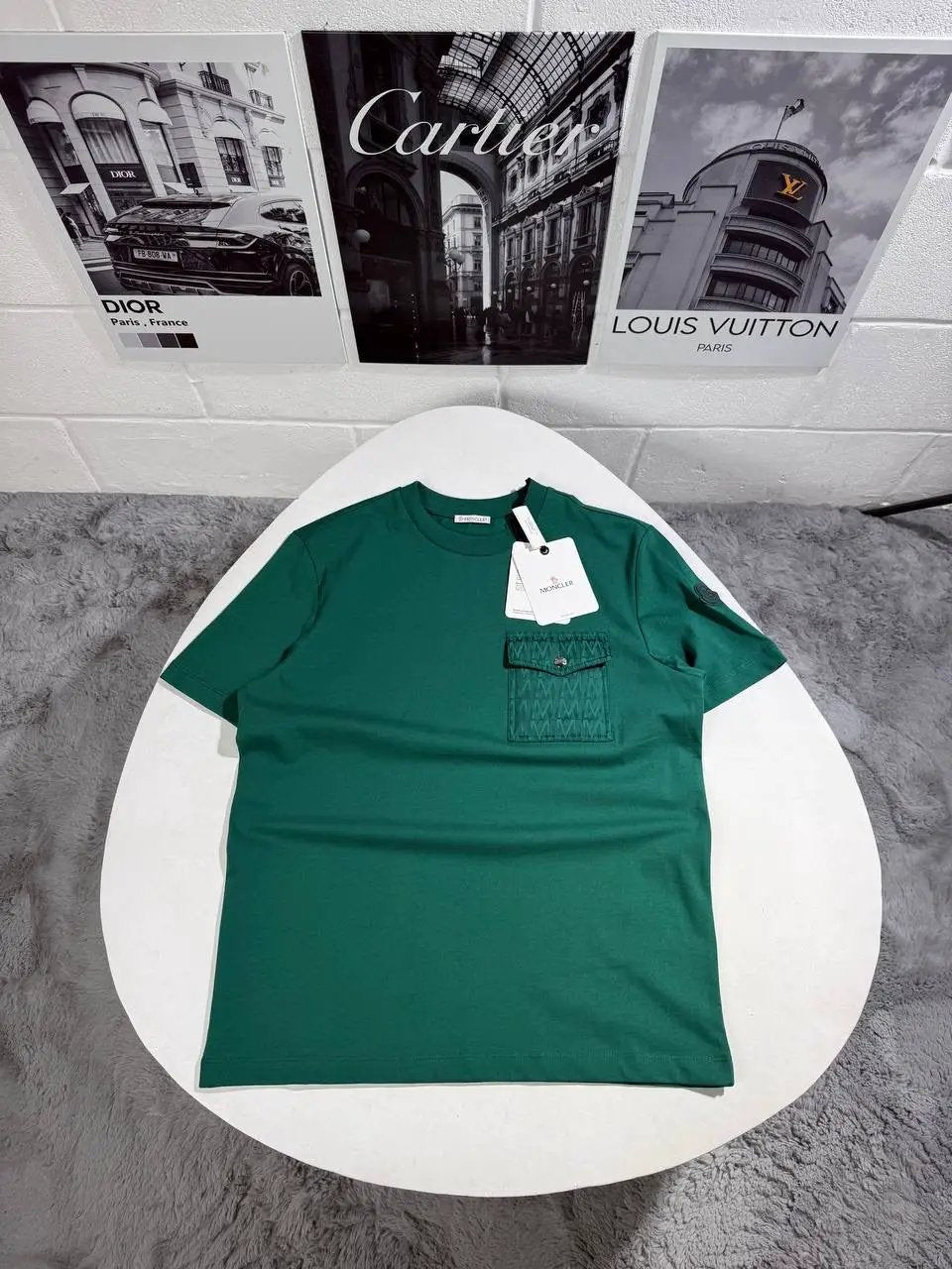 MNCLR PATCH LOGO POCKET TSHIRT by Stock supplier