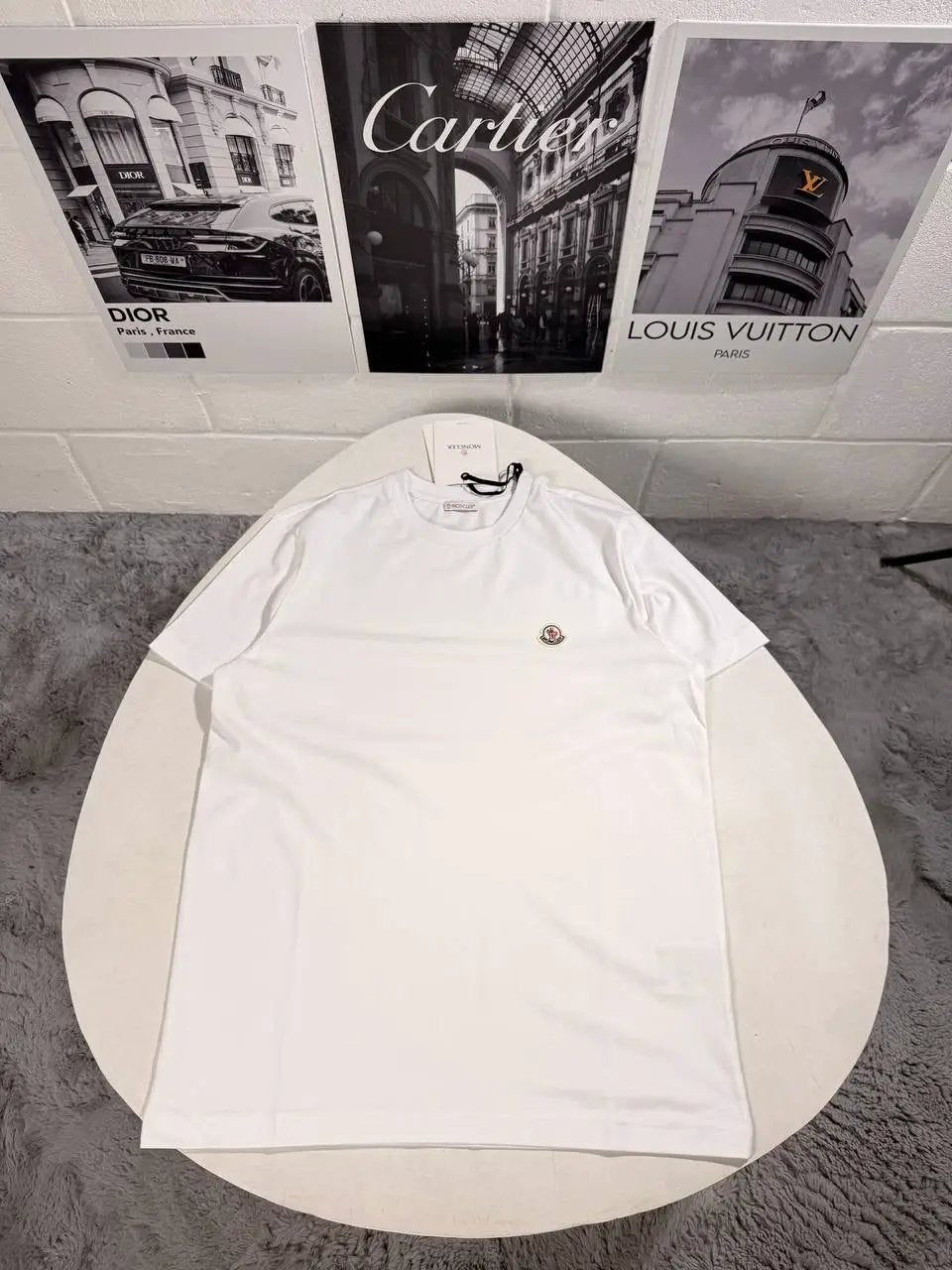 MNCLR BADGE TSHIRT Stock supplier