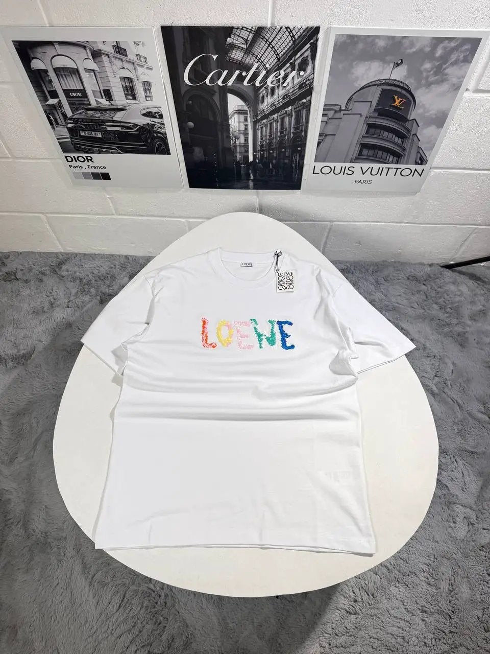 LOWE EMBROIDERED LOGO TSHIRT by Stock supplier
