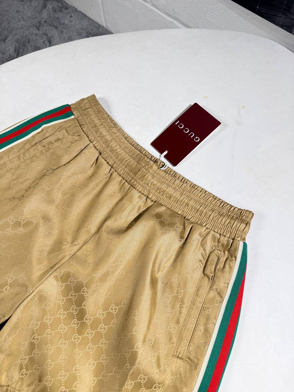 UCCI STRIPPED SHORTS by Stock supplier