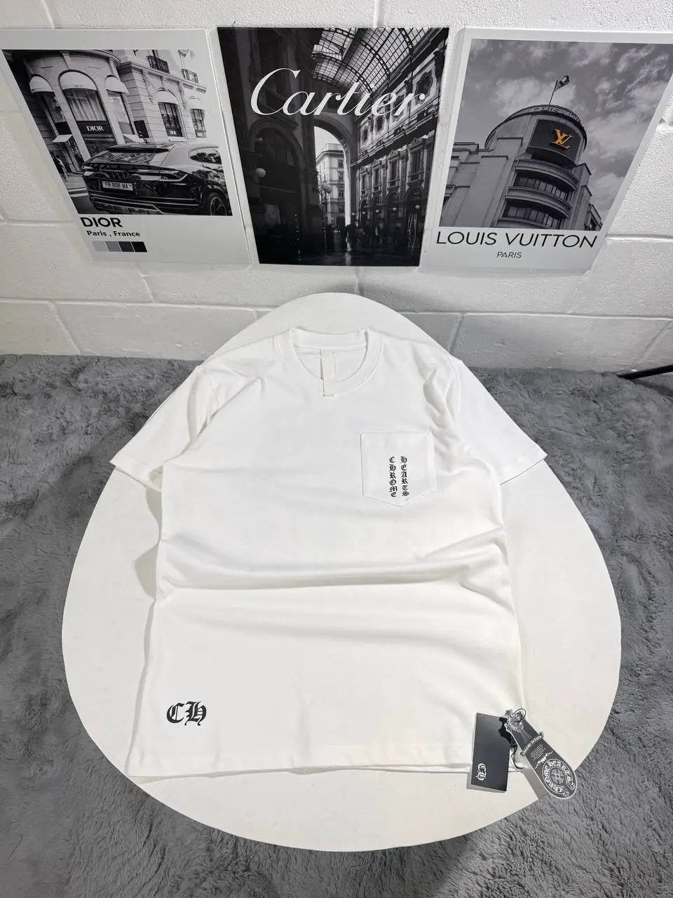 CHROME H. T SHIRT by Stock supplier