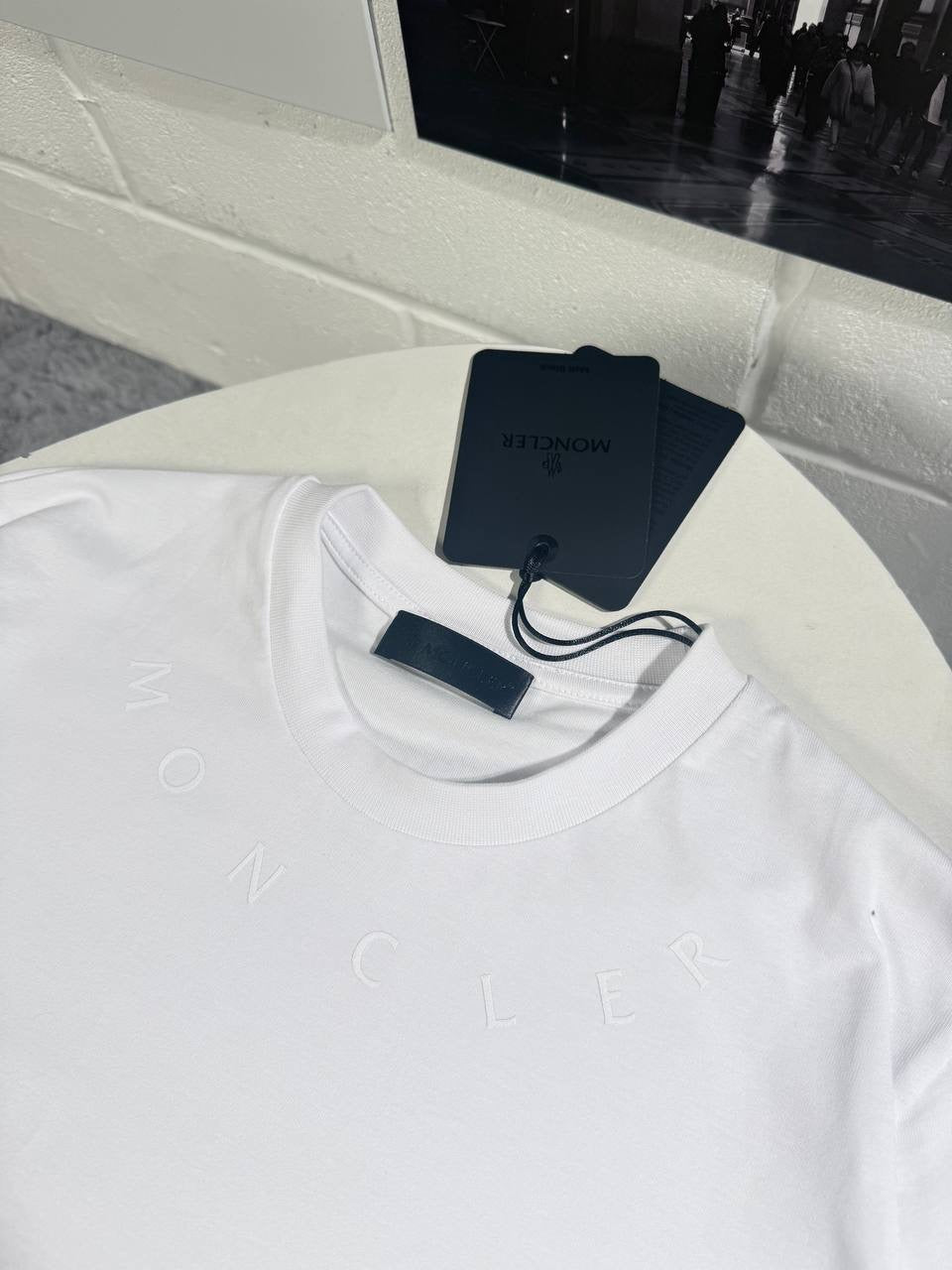 MNCLR NECK LOGO TSHIRT