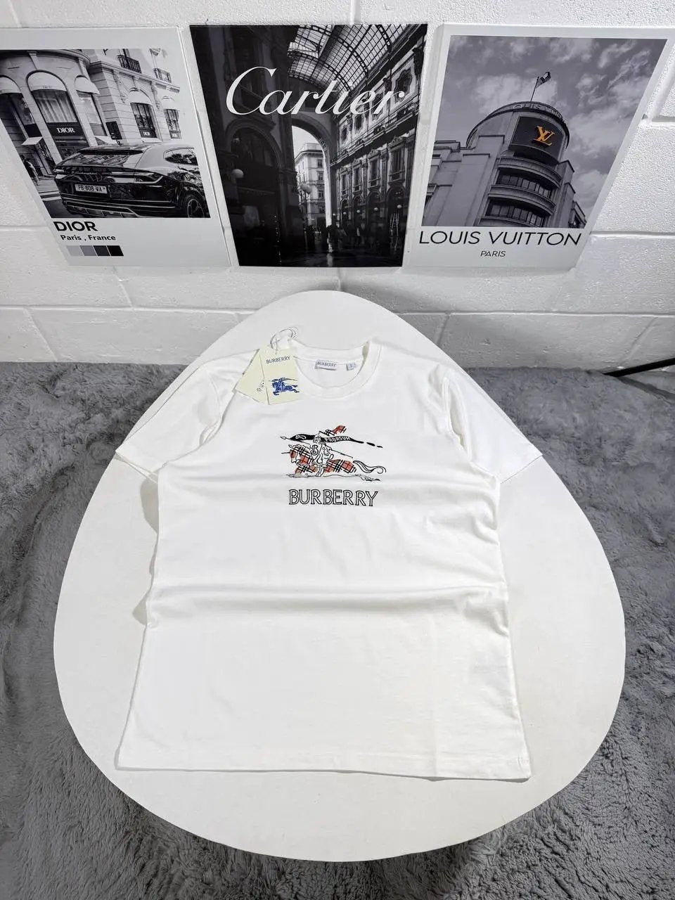 BURB LOGO T SHIRT by Stock supplier