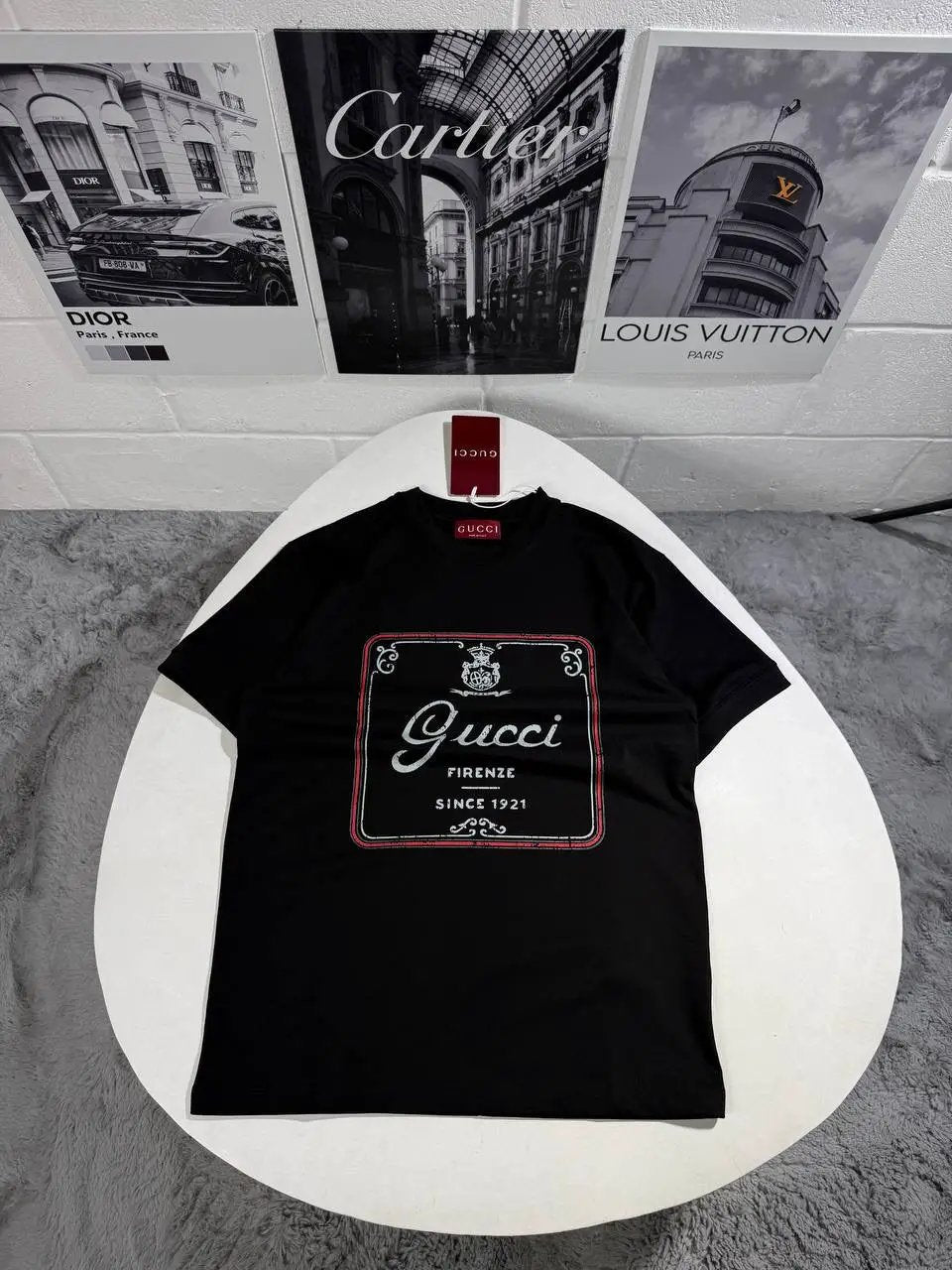 UCCI FIRENZE T SHIRT BLACK by Stock supplier