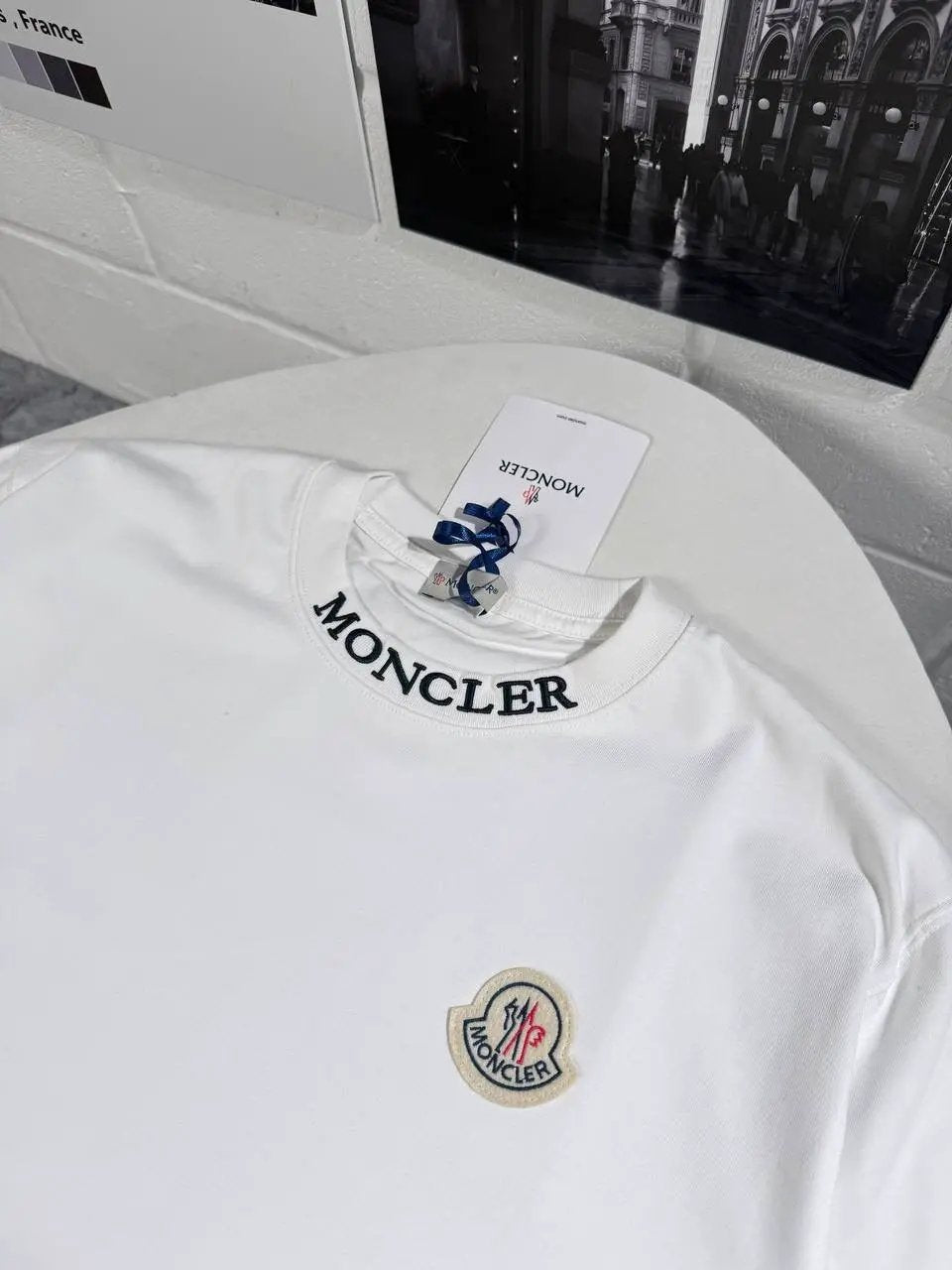 MNCLR NECK LOGO SHORTSET by Stock supplier