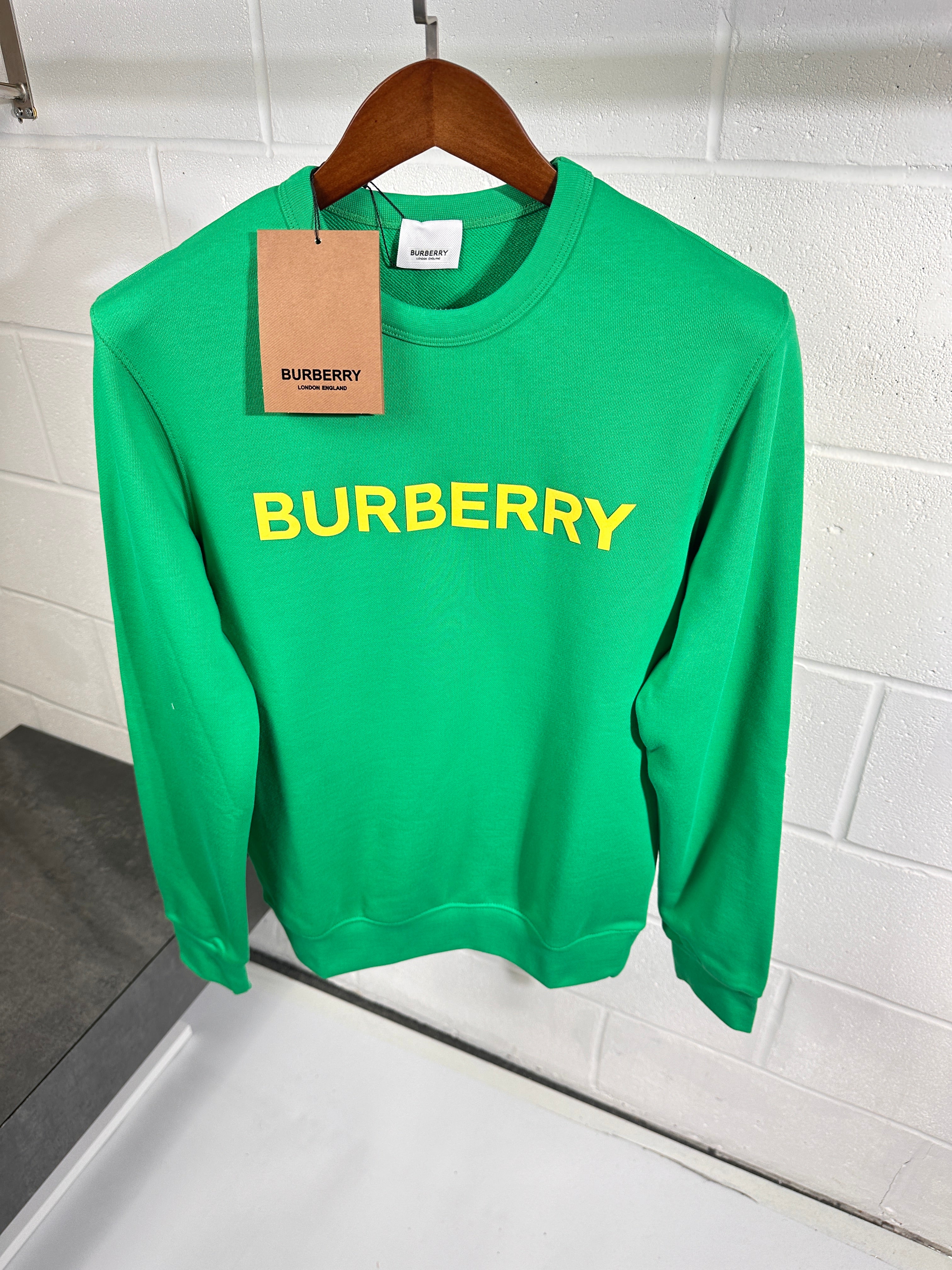 Sweat-shirt Burberry vert