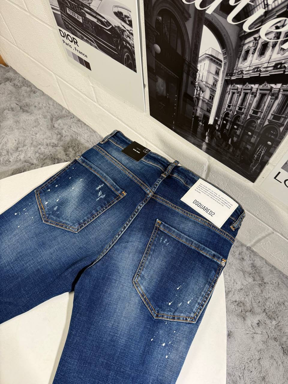 DSQ JEANS BLUE