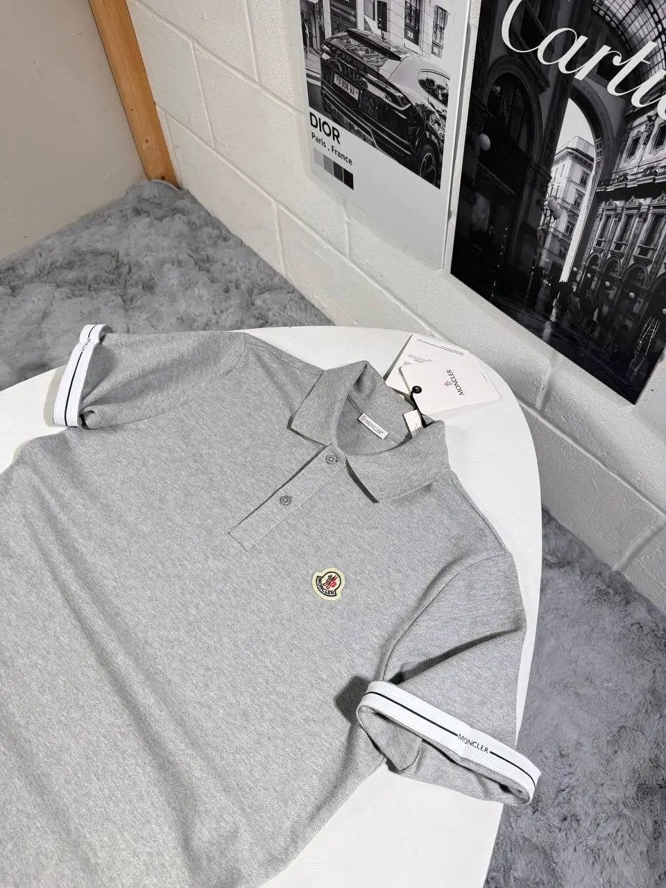 MNCLR POLO GREY by Stock supplier