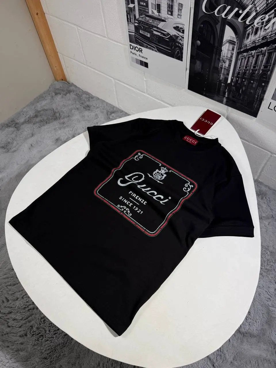 UCCI FIRENZE T SHIRT BLACK by Stock supplier