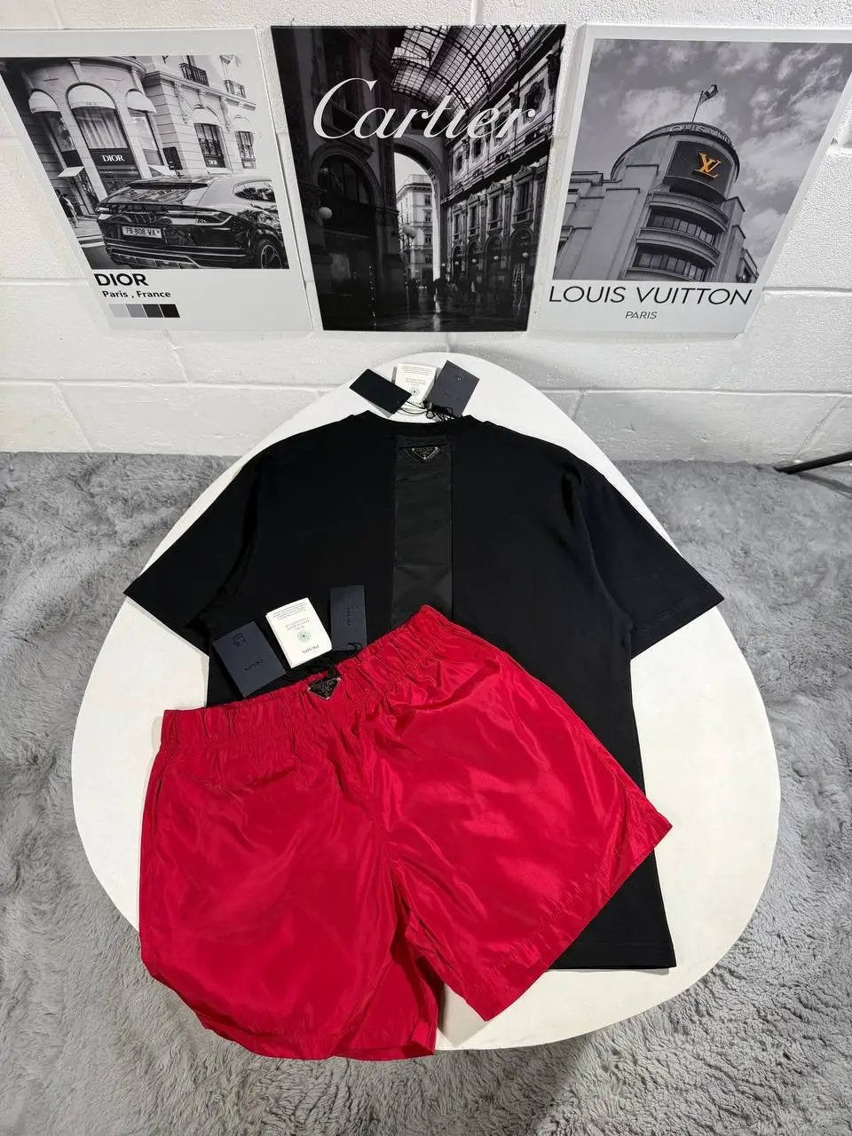RADA BACK LOGO SHORTSET by Stock supplier