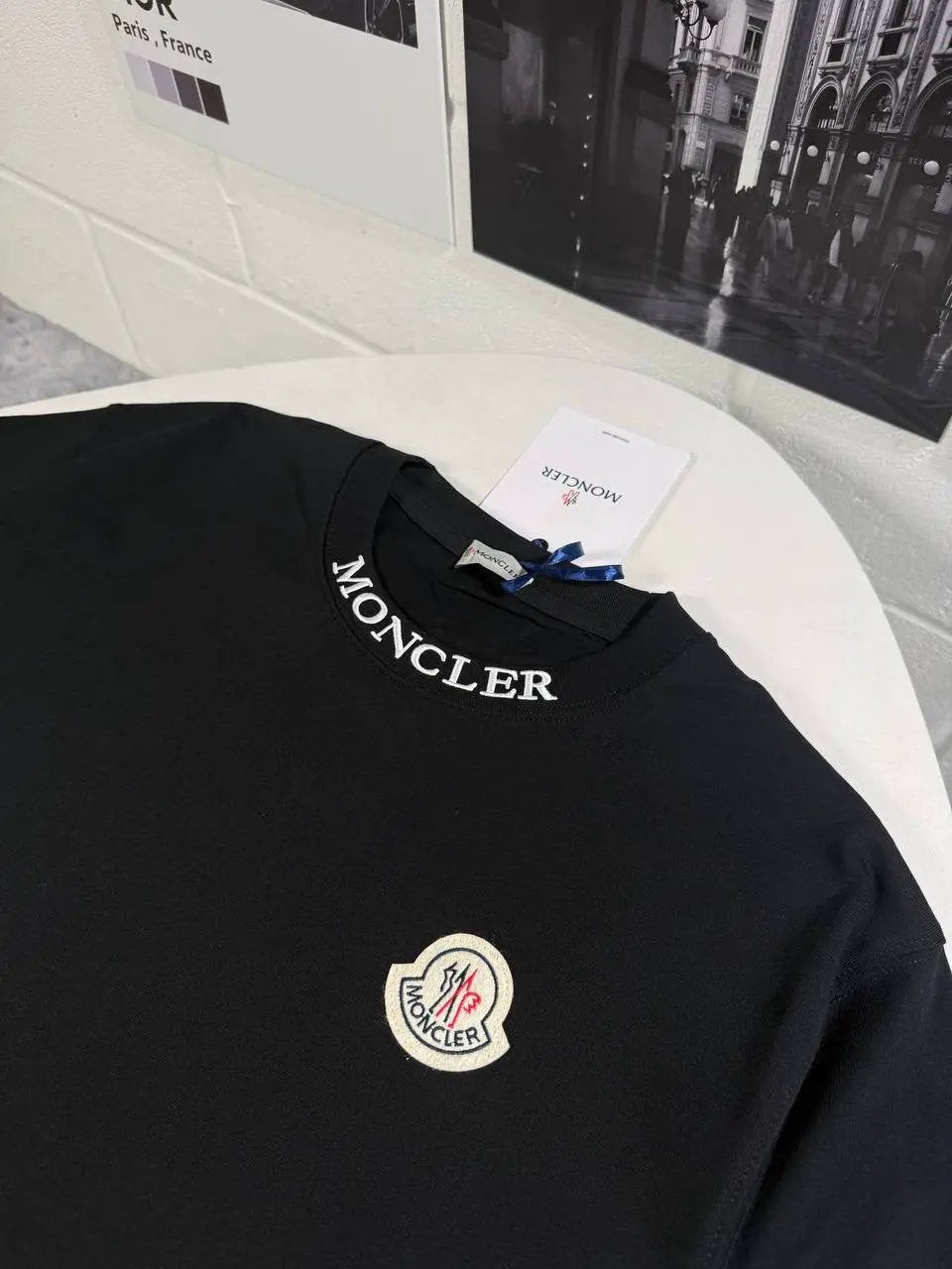 MNCLR NECK LOGO SHORTSET by Stock supplier