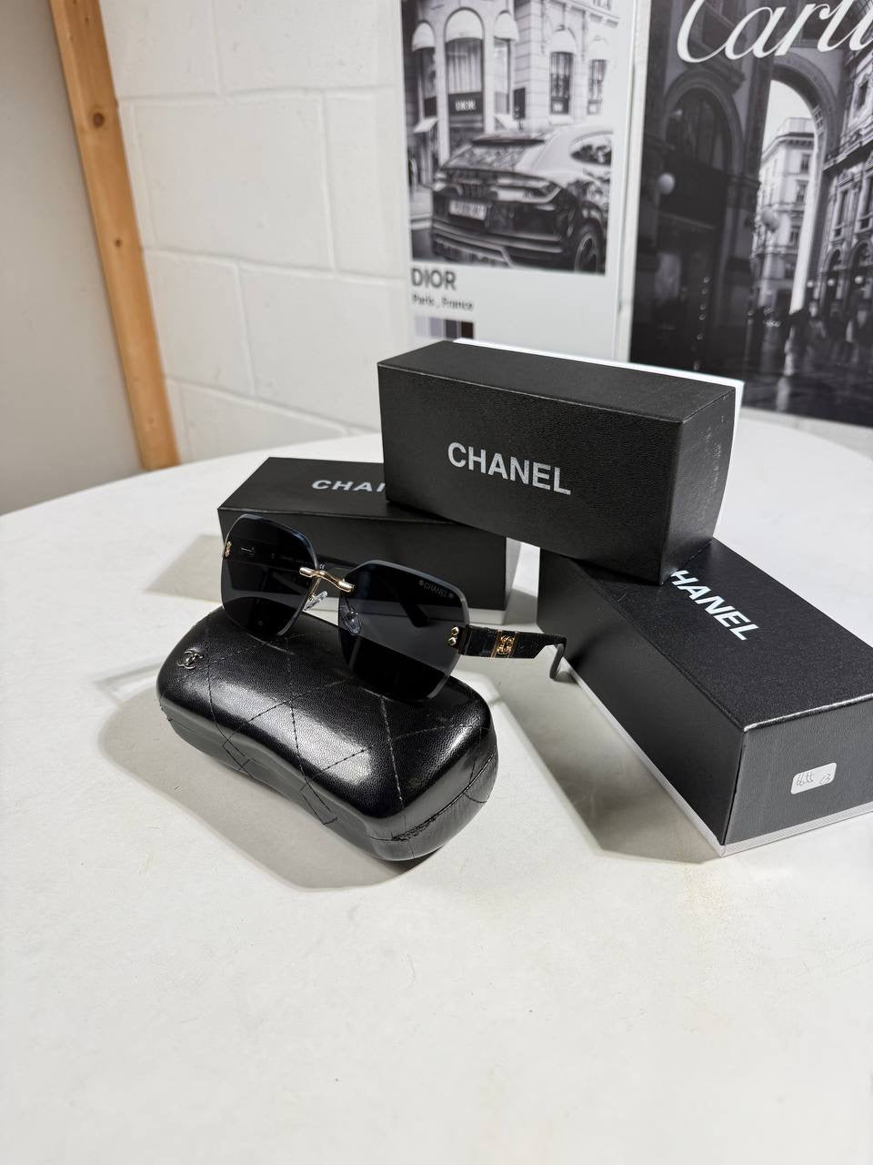 CHNL LOGO SUNGLASSES