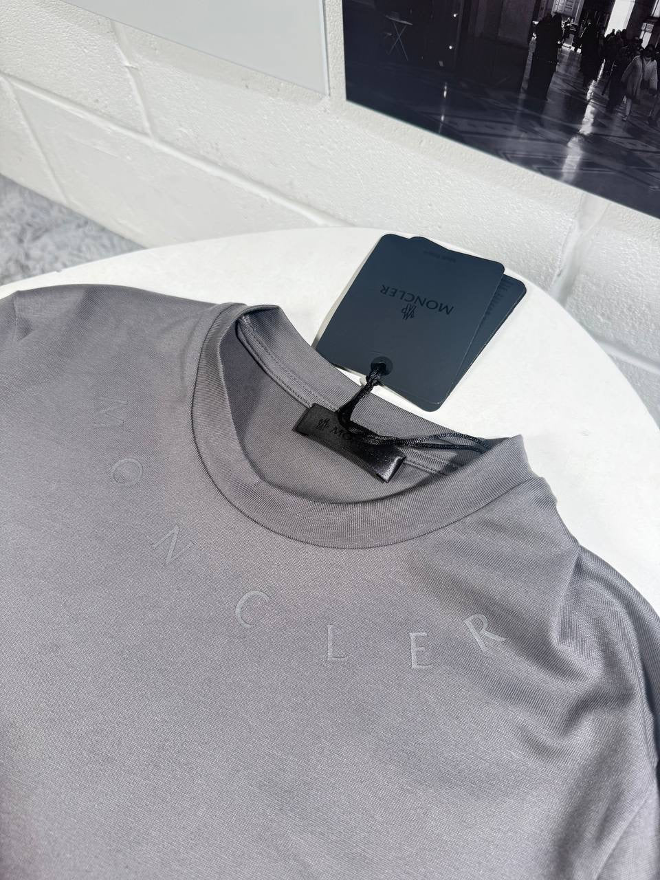 MNCLR NECK LOGO TSHIRT