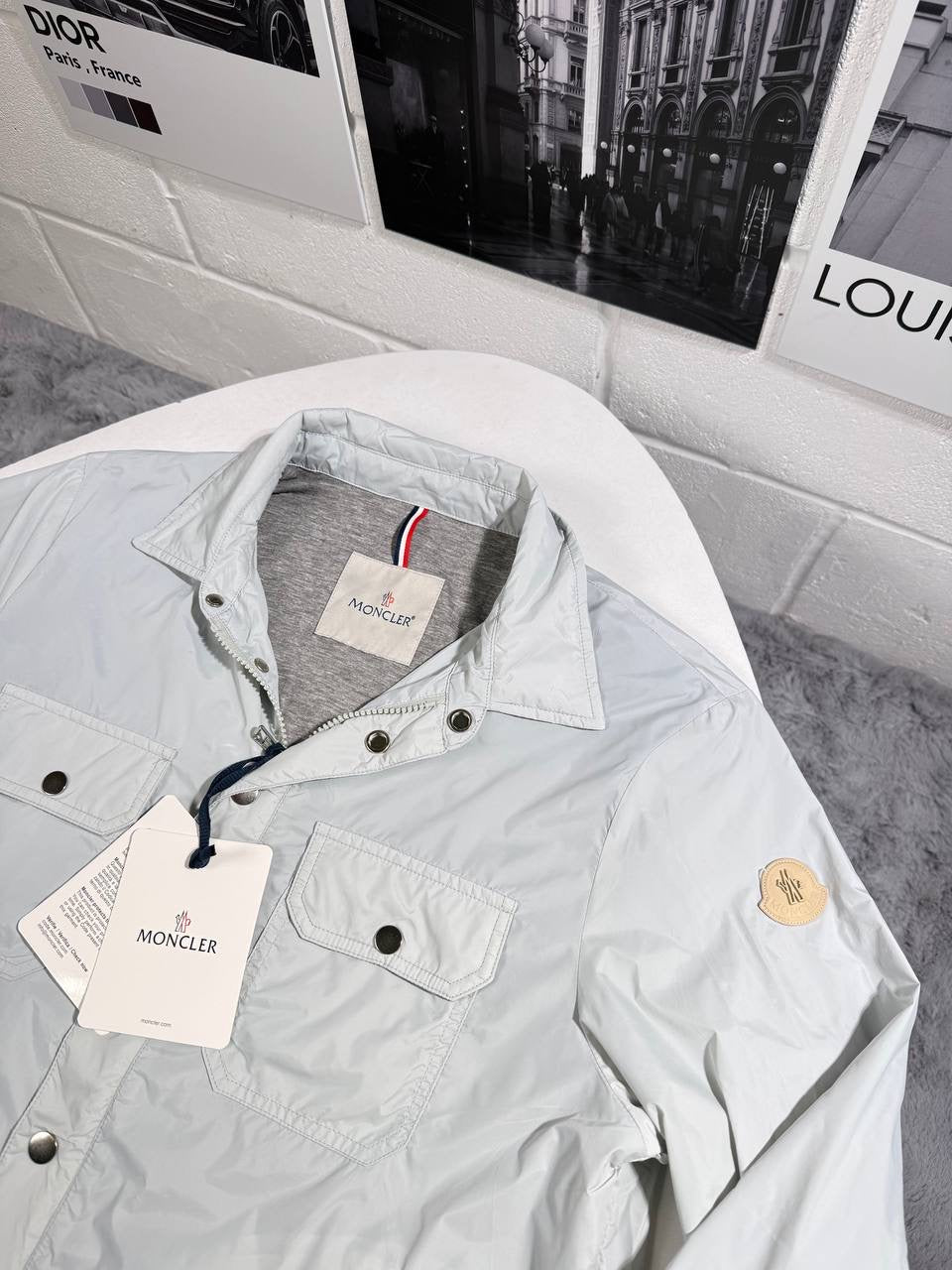 MNCLR TENIBRES DOWN SHIRT GREY