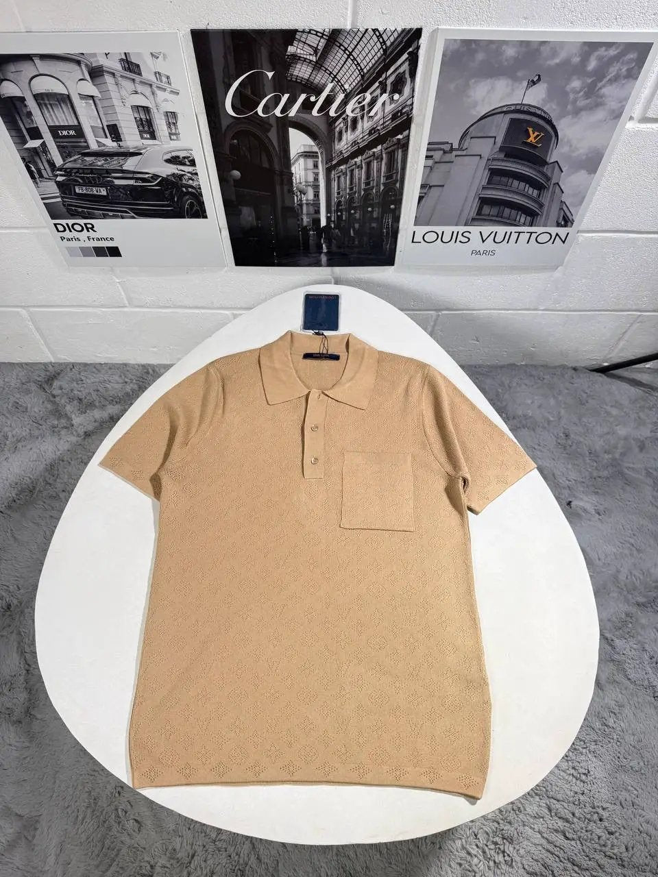 LVE KNITTED POLO by Stock supplier