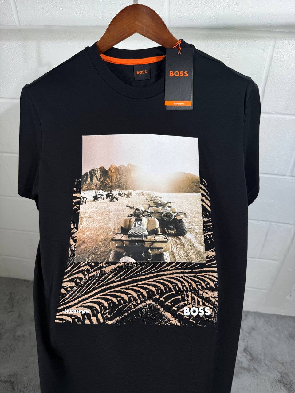 T-SHIRT HUGO NOIR