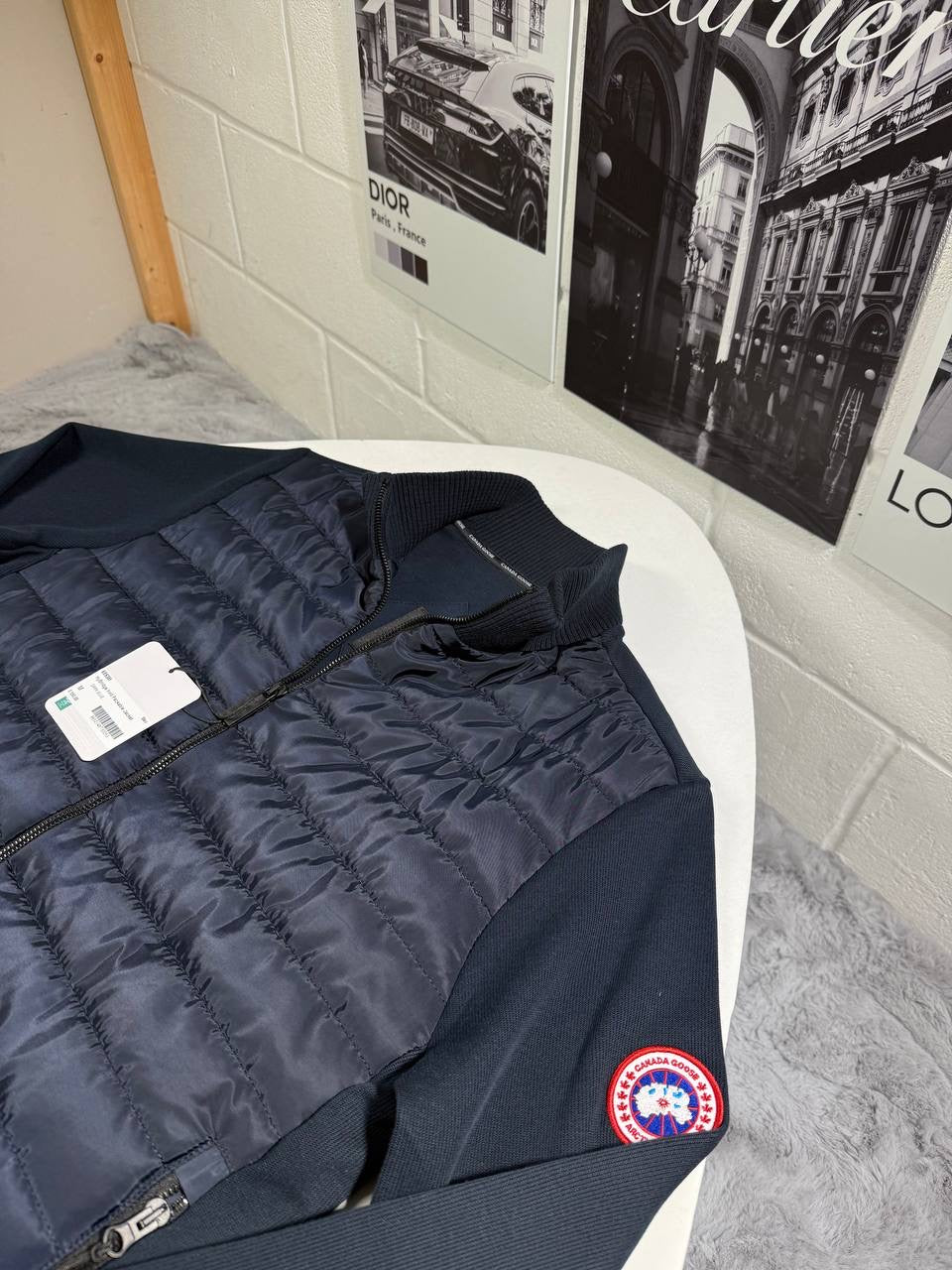 CG HYBRIDGE FULL ZIP NAVY