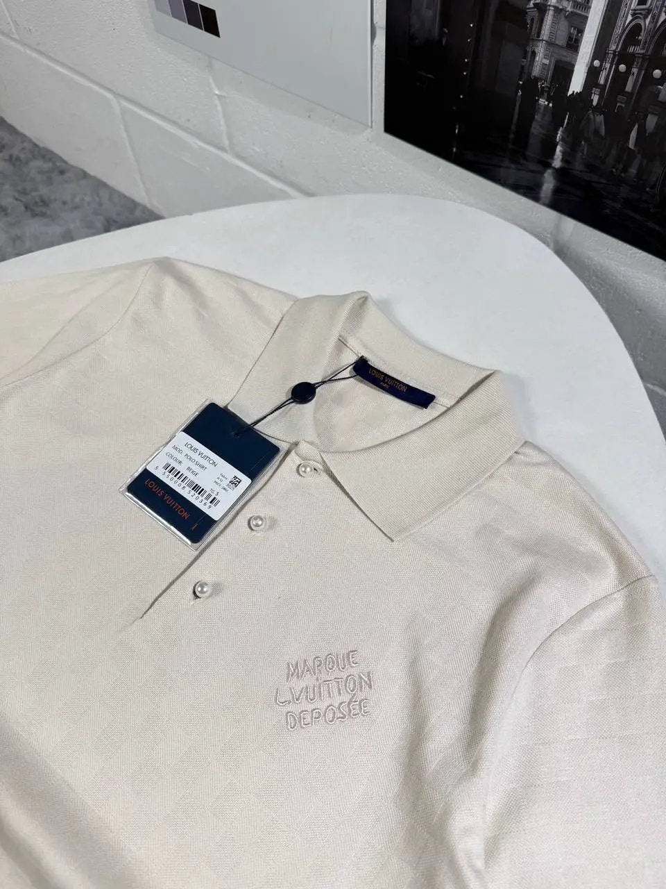LVE DAMIER POLO BEIGE by Stock supplier