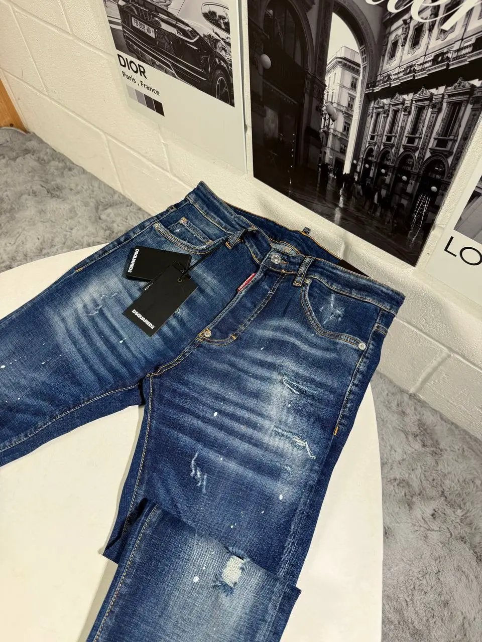 DSQ JEANS BLUE by Stock supplier