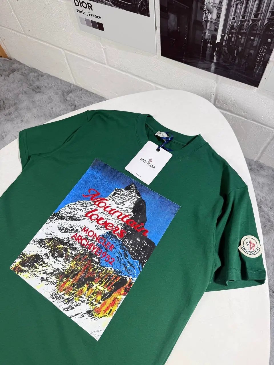 MNCLR MOUNTAIN MONTIF TSHIRT by Stock supplier