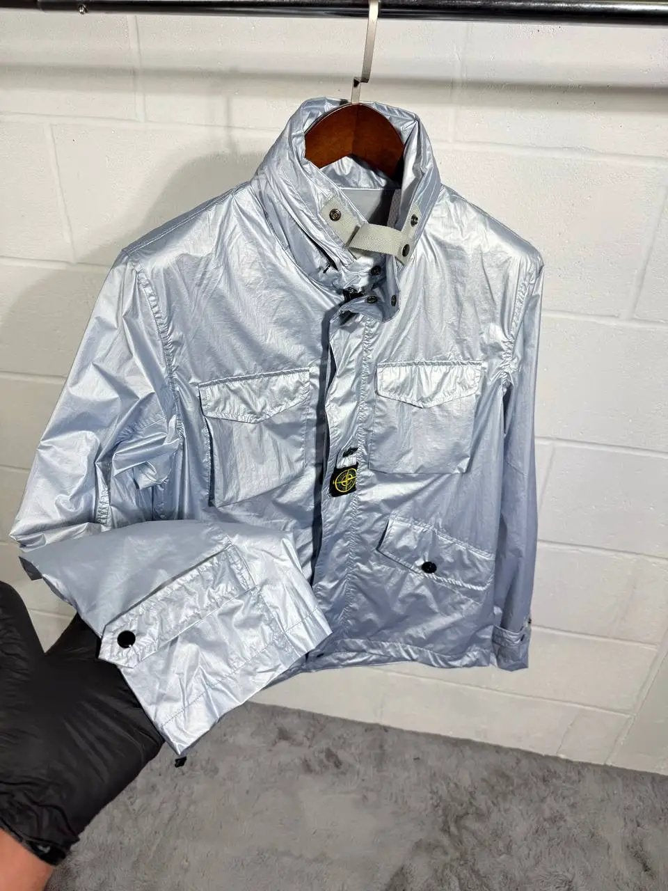 SI JACKET SILVER Stock supplier