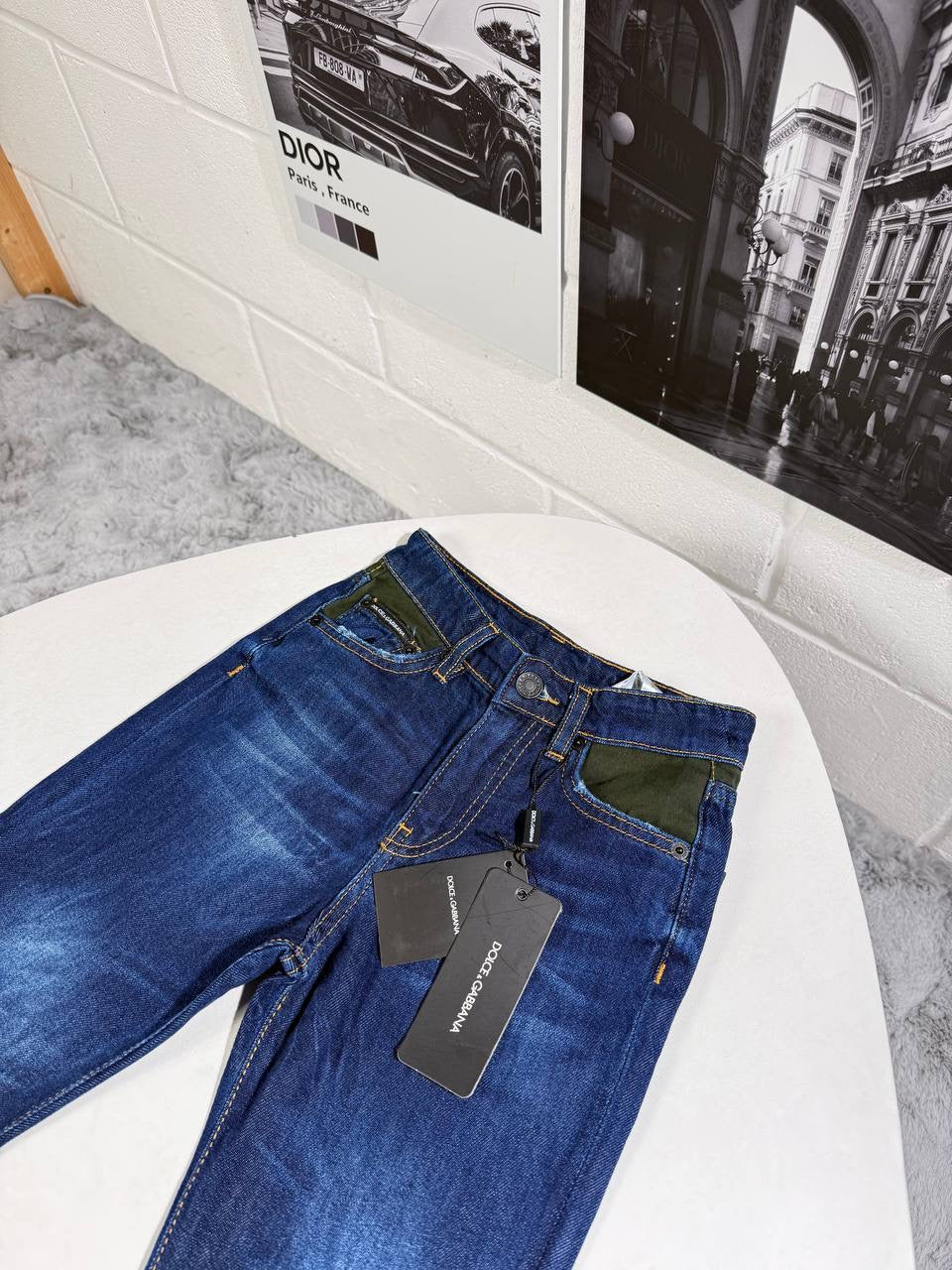 D&G JEANS KIDS BLUE by Stock supplier
