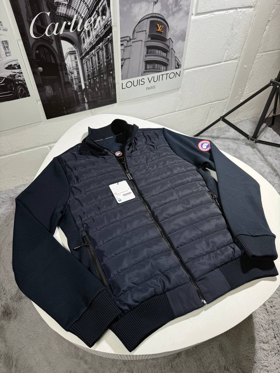 CG HYBRIDGE FULL ZIP NAVY