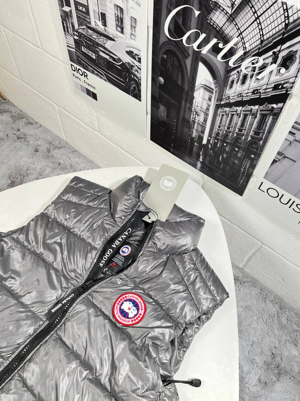 CG BODYWARMER GREY