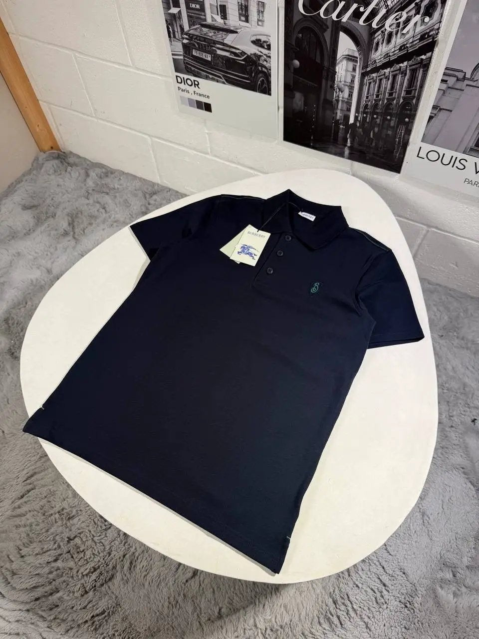 BURB LOGO POLO by Stock supplier
