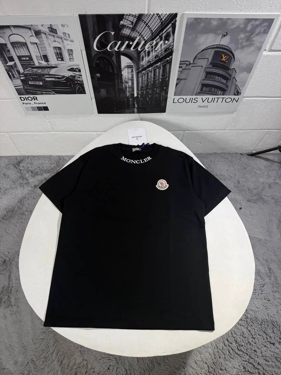 MNCLR NECK LOGO SHORTSET by Stock supplier