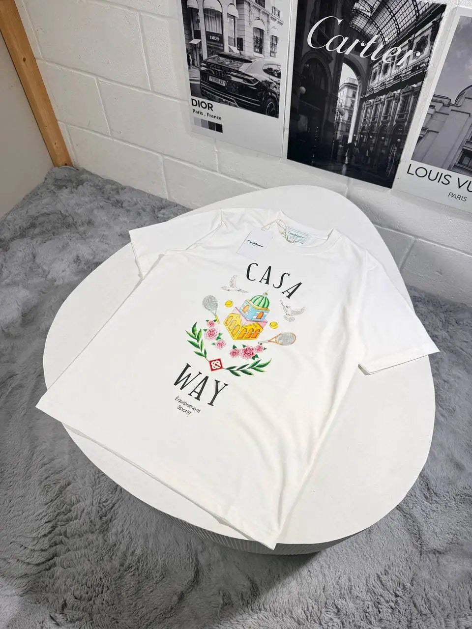 CASA PRINTED COTTON TSHIRT by Stock supplier