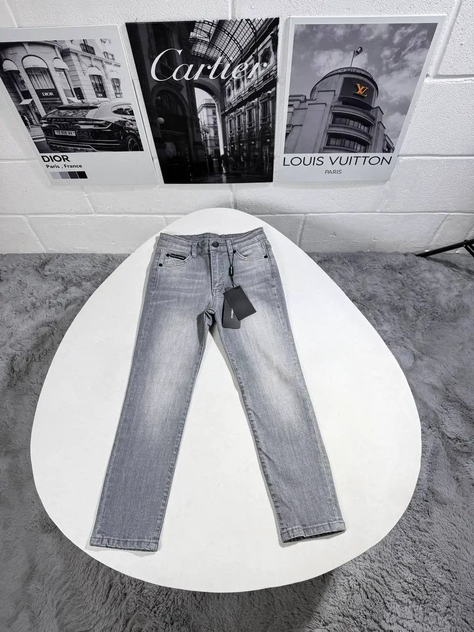 D&G JEANS KIDS GREY by Stock supplier