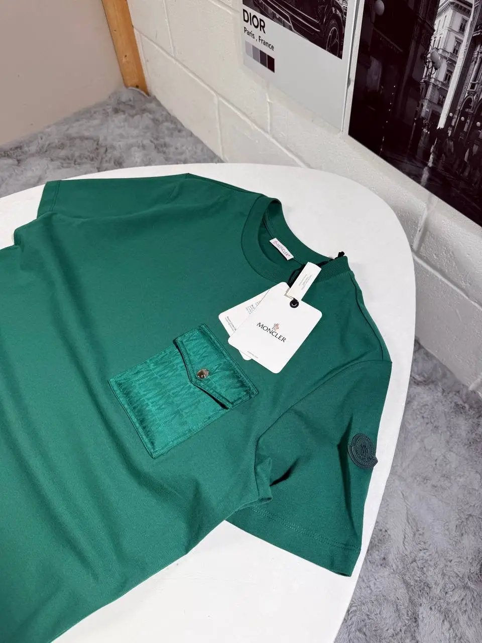 MNCLR PATCH LOGO POCKET TSHIRT by Stock supplier