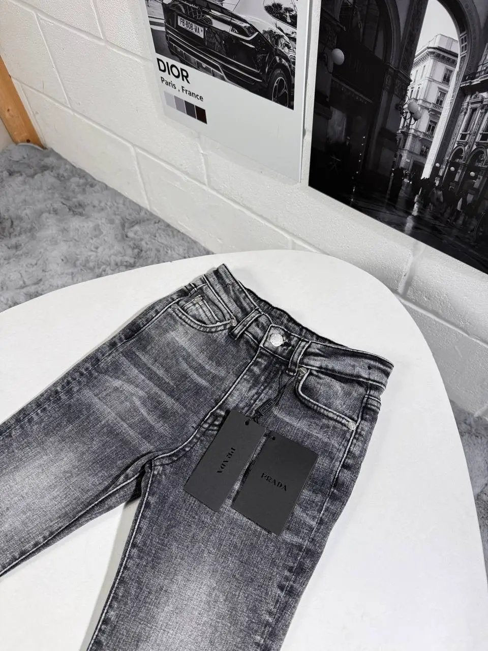 RADA KIDS JEANS GREY by Stock supplier