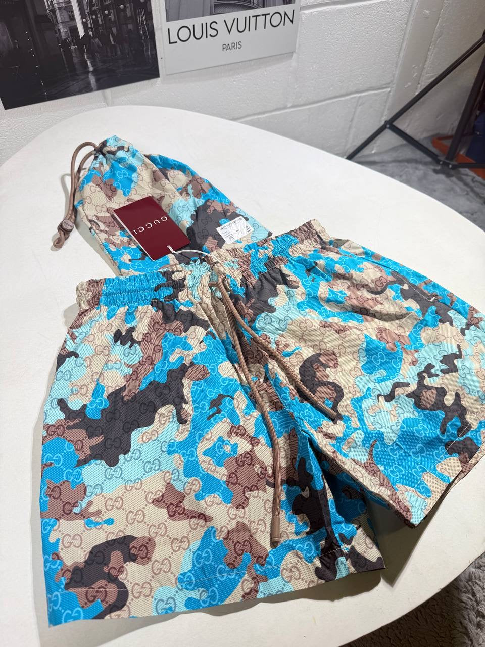 UCCI SHORTS BLUE