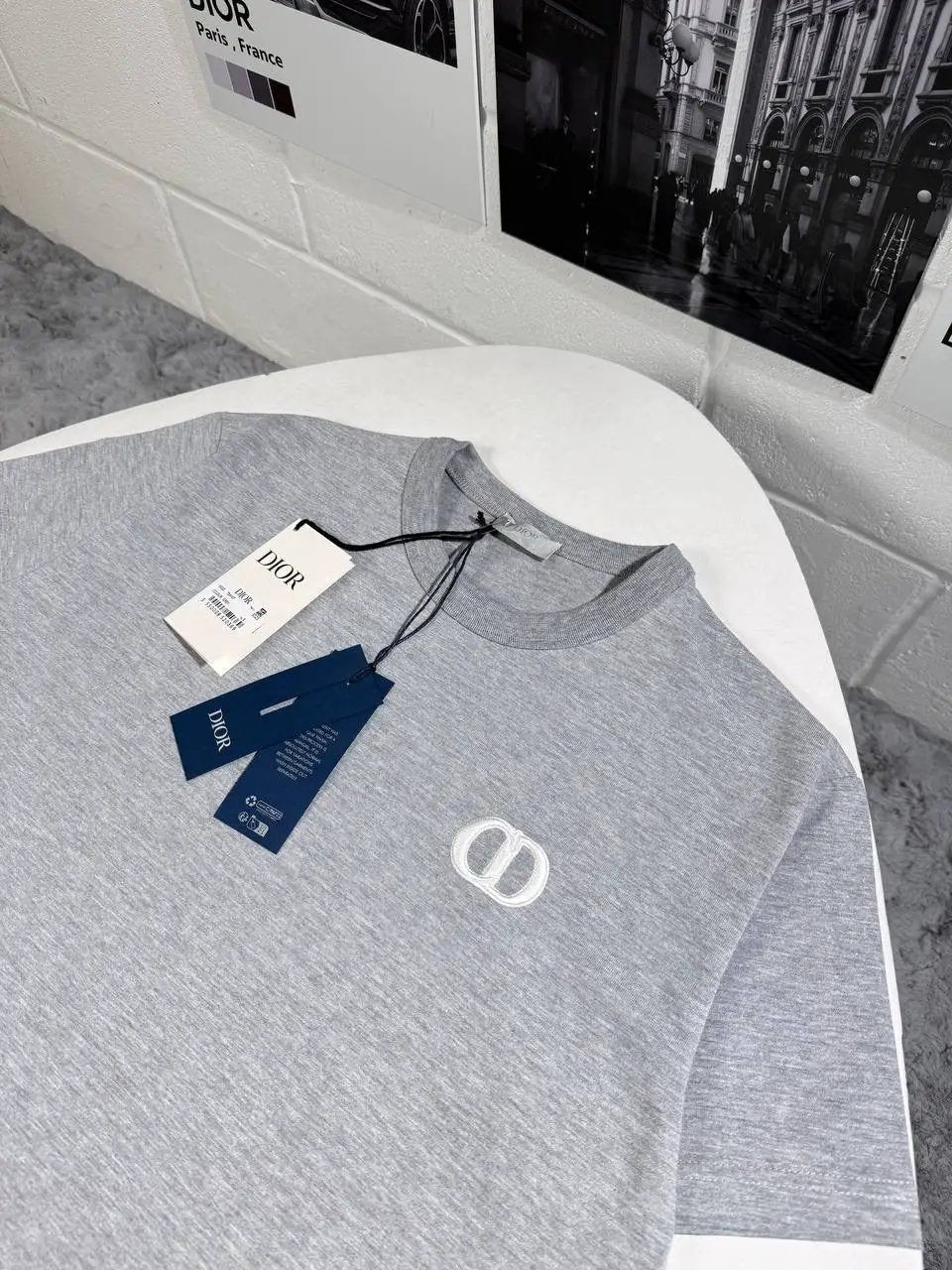 CD T SHIRT GREY by Stock supplier